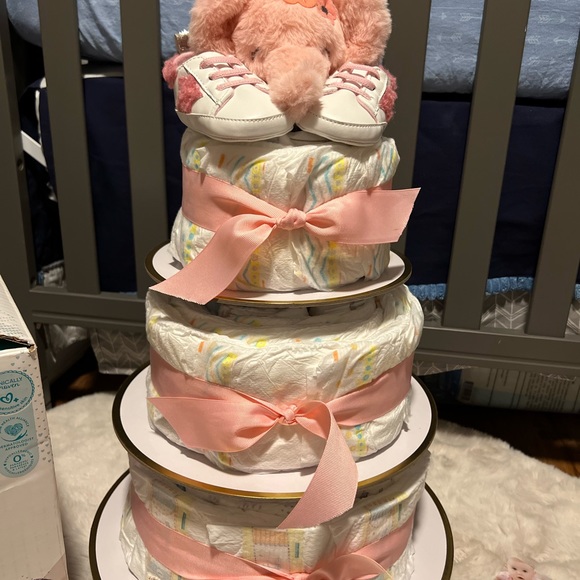 Custom diaper cake - Picture 4 of 5